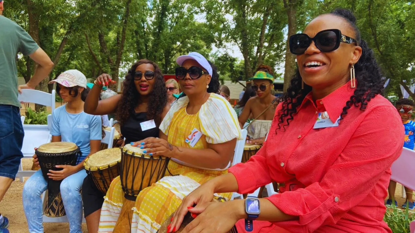 DrumSound Events interactive drumming and team building